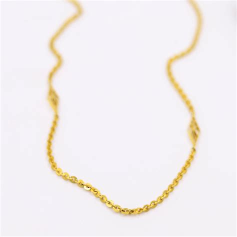 Showroom of Timeless gold chain for kids | Jewelxy - 213833