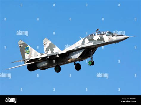 Ukrainian Air Force MiG-29 during Exercise Clear Sky in Ukraine Stock Photo - Alamy