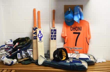 Why MS Dhoni has been changing bat logos in the World Cup | Cricket-world-cup News - The Indian ...