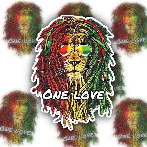 One Love Vinyl Stickers - Etsy