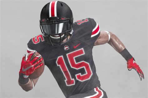 Ohio State's first-ever black football uniform officially unveiled ...