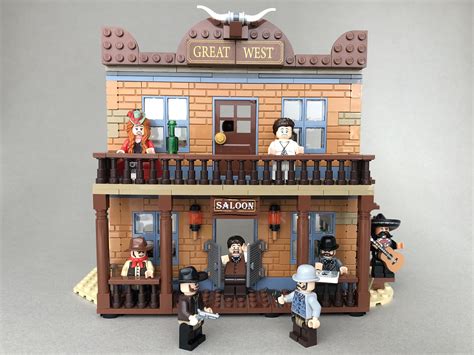 Old West Saloon MOC : r/lego