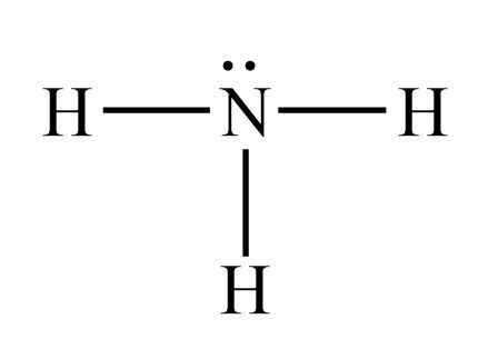 Draw a Lewis structure for the following species. NH3 | Study.com