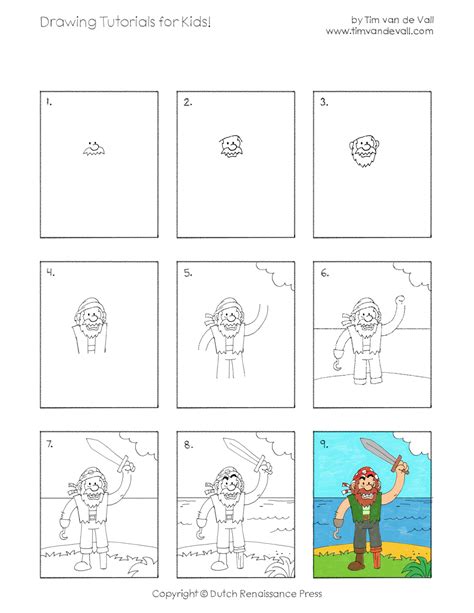 Easy Drawing Tutorials for Kids | Printable Drawing Lessons