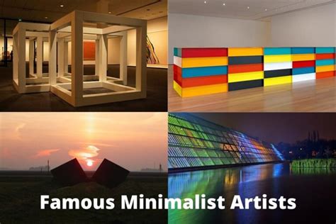 10 Most Famous Minimalist Artists - Artst