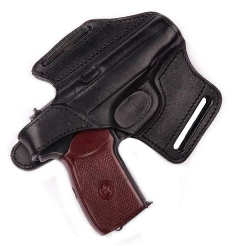 Makarov pistol with holster — Stock Photo © marimoart #2133774