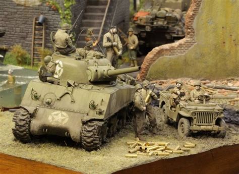 Us Armor, Sherman Tank, Model Tanks, Military Modelling, Military Diorama, Miniature Figurines ...