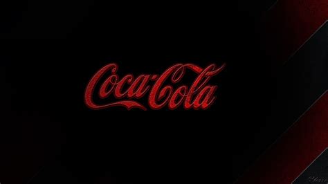 Coca-Cola logo, Coca-Cola, drink, red, black HD wallpaper | Wallpaper Flare