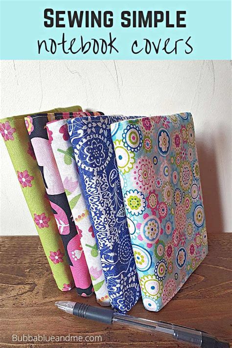 How to sew a fabric book cover