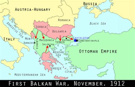 Balkan war timeline | Timetoast timelines