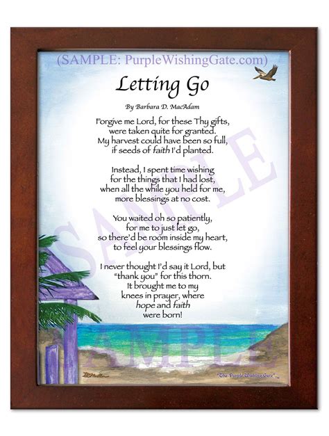 Letting Go | Poems beautiful, Blessed, Sympathy poems