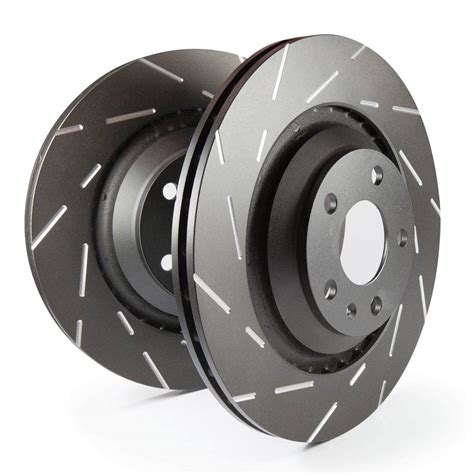 EBC® USR7123 Slotted Rear Brake Rotors for 350Z, G35 (w/Brembo Calipers)