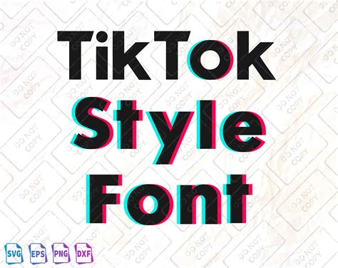 Tik Tok Font SVG Tik Tok Alphabet Tik Tok Shirt Design | Etsy