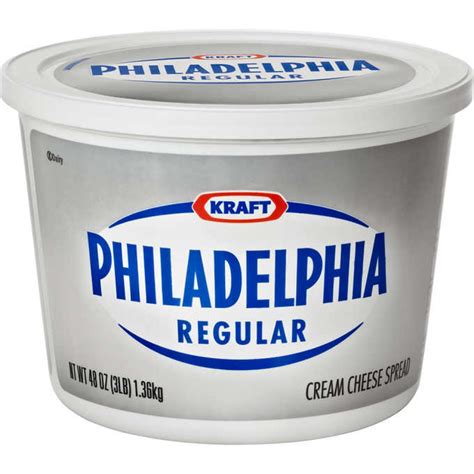 Kraft Philadelphia Cream Cheese, 3 lbs