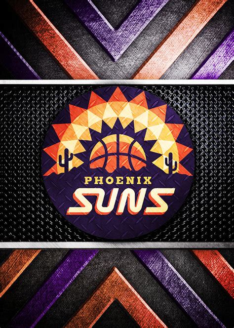 Phoenix Suns Logo Art 1 Digital Art by William Ng | Pixels