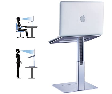 Buy Adjustable Laptop Stand, Tall, Strong, Airflow, Suitable for 13.3-17.3 Inch Laptops, Lift ...