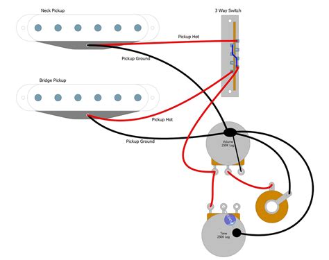 Fender Telecaster Wiring Diagram 3 Way Switch