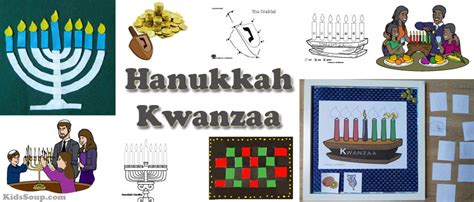 Hanukkah and Kwanzaa Activities, Lessons, and Crafts | KidsSoup