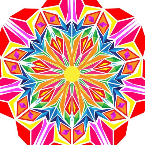 Kaleidoscope Pattern 195007 Vector Art at Vecteezy