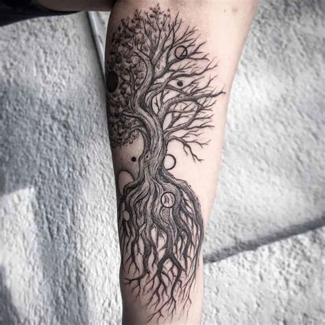 Top 50 Best Yggdrasil Tattoo Ideas [2021 Inspiration Guide] - Norse Mythology Tattoo Designs