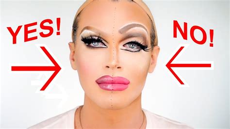 What To Do / What Not To Do Drag Makeup Tutorial - YouTube