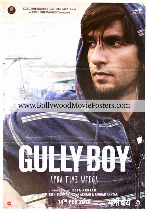 Gully Boy poster HD for sale online: Buy Ranveer Singh Bollywood posters