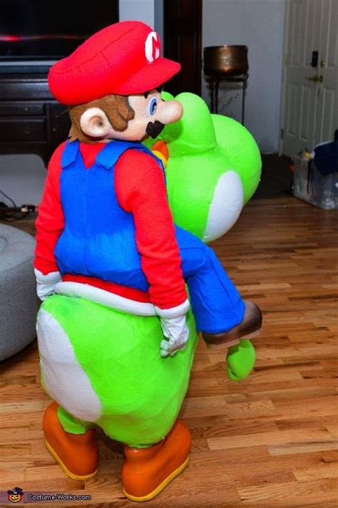 Mario and Yoshi Costume | Unique DIY Costumes - Photo 3/5