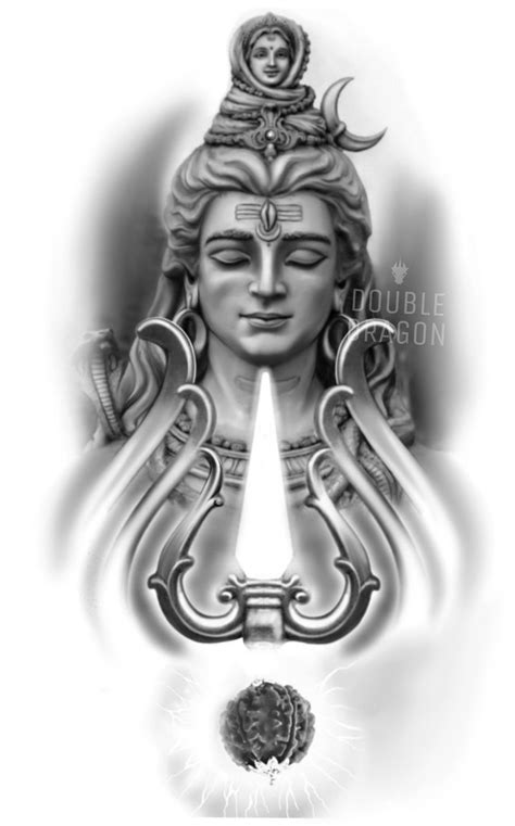 Shiva tattoo design | Shiva tattoo, Shiva tattoo design, Trishul tattoo designs