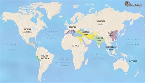 World Map - 1500 BCE: History in the Bronze Age | TimeMaps