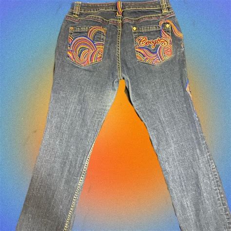 Low Waisted Coogi Jeans 🔥 So cute Size 11/12 I’m... - Depop