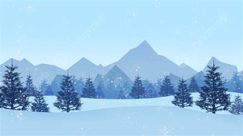 Winter Forest Snow Mountains Vector Art Background, Snow Land, Winter, Wallpapar Background ...