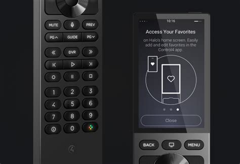 Control4 HALO TOUCH Remote with 3.2" Color Interface