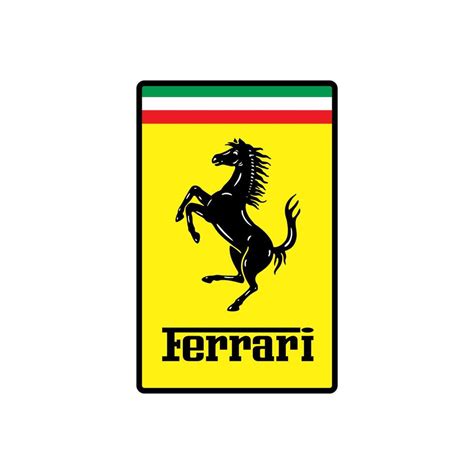 Ferrari horse logo editorial 22424527 Vector Art at Vecteezy