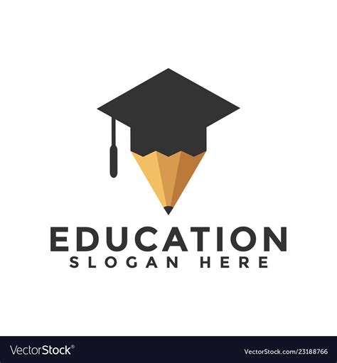 Education logo design inspiration Royalty Free Vector Image