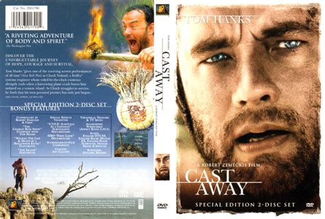 CAST AWAY (2001) R1 SE DVD COVER & LABELS - DVDcover.Com