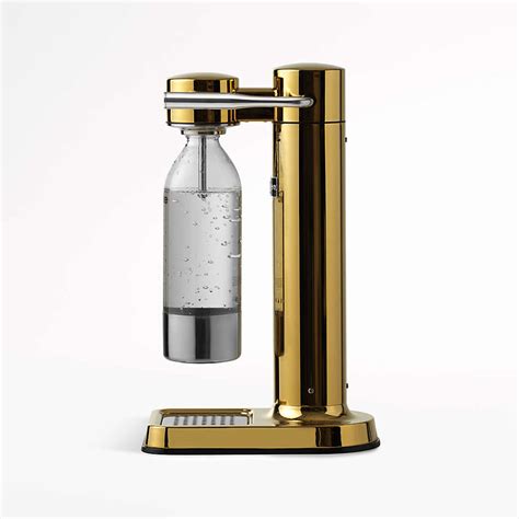 Aarke Carbonator III Gold Sparkling Water Maker Machine | Crate & Barrel