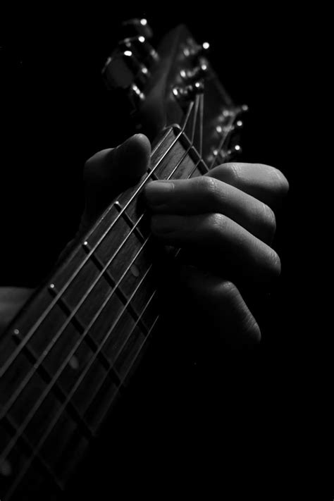 HD wallpaper: Grayscale Photography of Person Playing Guitar, acoustic, acoustic guitar ...