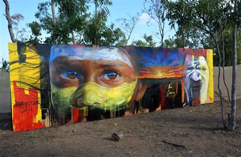 Adnate creates a new piece in Arnhem Land, Australia | StreetArtNews | StreetArtNews