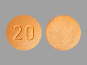 Adderall 20 mg orange pill