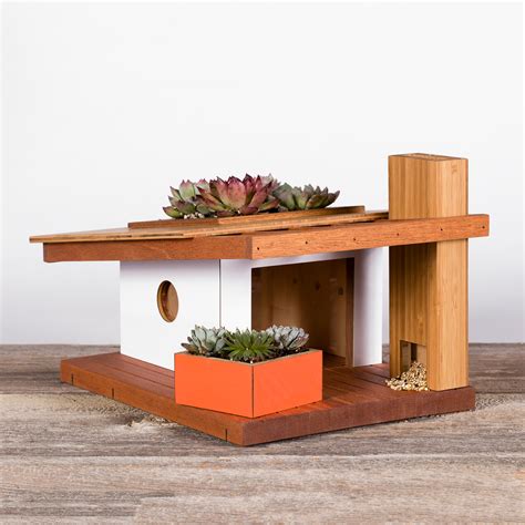 Sunset Modern Birdhouse - Sourgrassbuilt - Touch of Modern