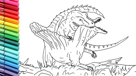 Spinosaurus Vs T Rex Coloring Pages - Infoupdate.org