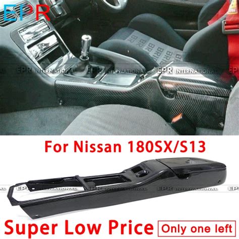 For Nissan 180SX/S13 Carbon Fiber Real Center Console RHD Interior Accessories-in Interior Door ...