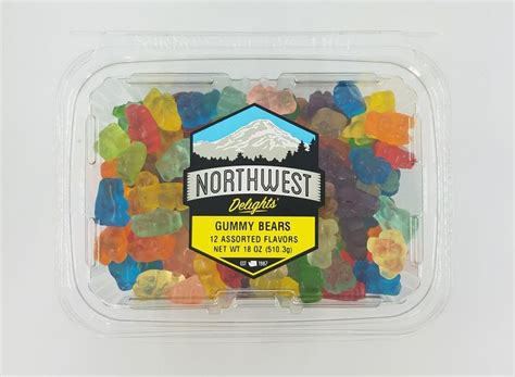 Gummy Bears, 12 Assorted Flavors, 6/18 oz Case | Gummy bears, Gummies, Flavors