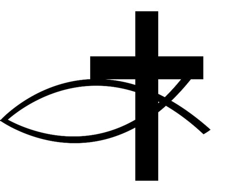 File:Christianity symbols Cross Ichthys.svg - Wikimedia Commons