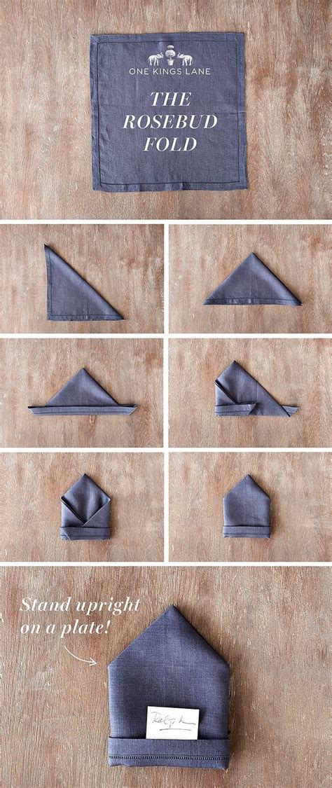 Folding Napkins For Dinner Party - Howto How To Fold Napkins For Formal Dinner / Start by laying ...