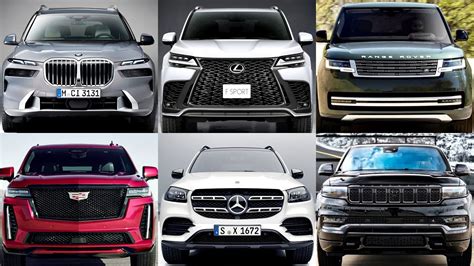 Top 10 Best Luxury Full-Size Family SUVs (2023) bmw x7, range rover, lexus lx 600! bmw x7 2023 ...