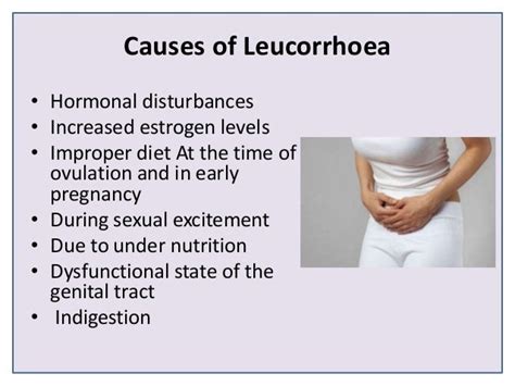 Leucorrhea Treatment, Causes & Symptoms - White Discharge | Docto…