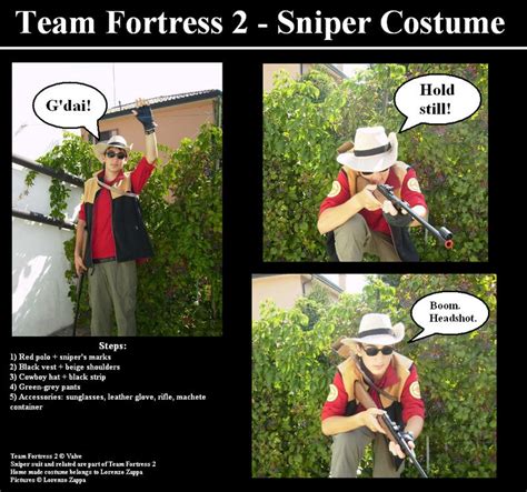 TF2 Sniper cosplay costume by Snakerokz on DeviantArt