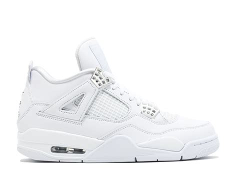 Jordan 4 Retro 'Pure Money' 2017 - Air Jordan - 308497 100 - white/metallic silver/pure platinum ...