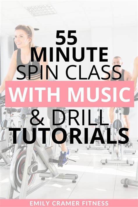 55 Min Spin Class Routine, Drills, and Playlist | Spin class routine ...